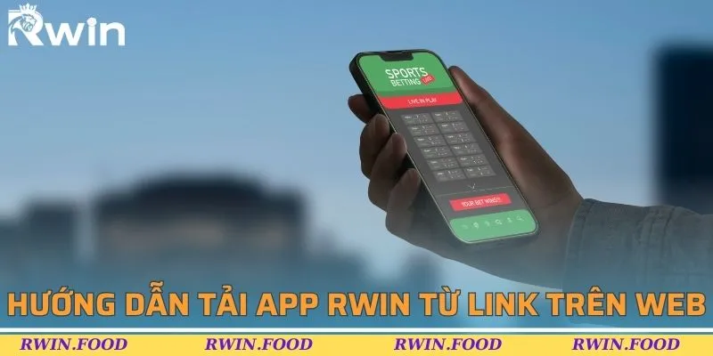 Thao tác tải app BL555 từ link trên web